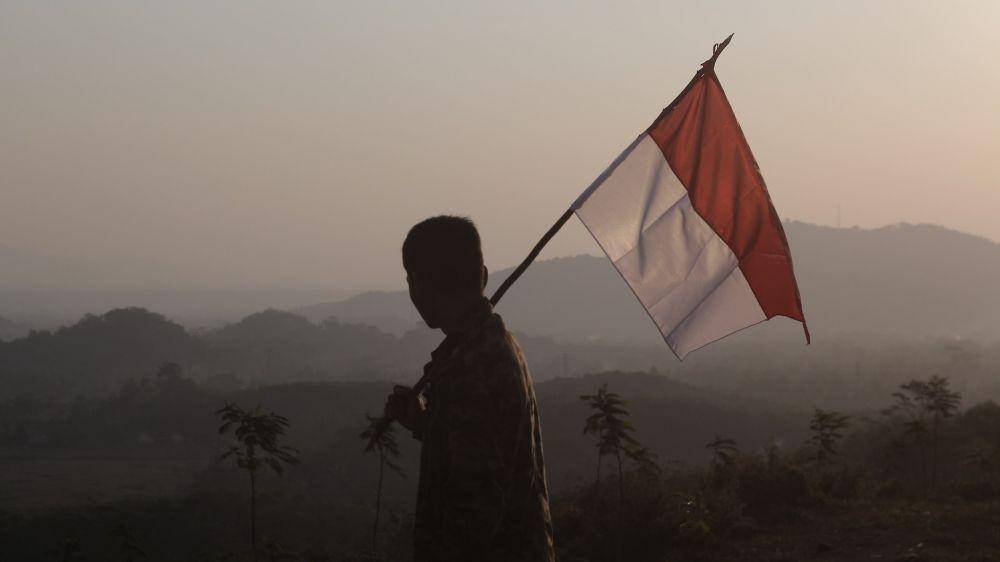Ilustrasi bendera Indonesia (unsplash.com/Rizky Rahmat)