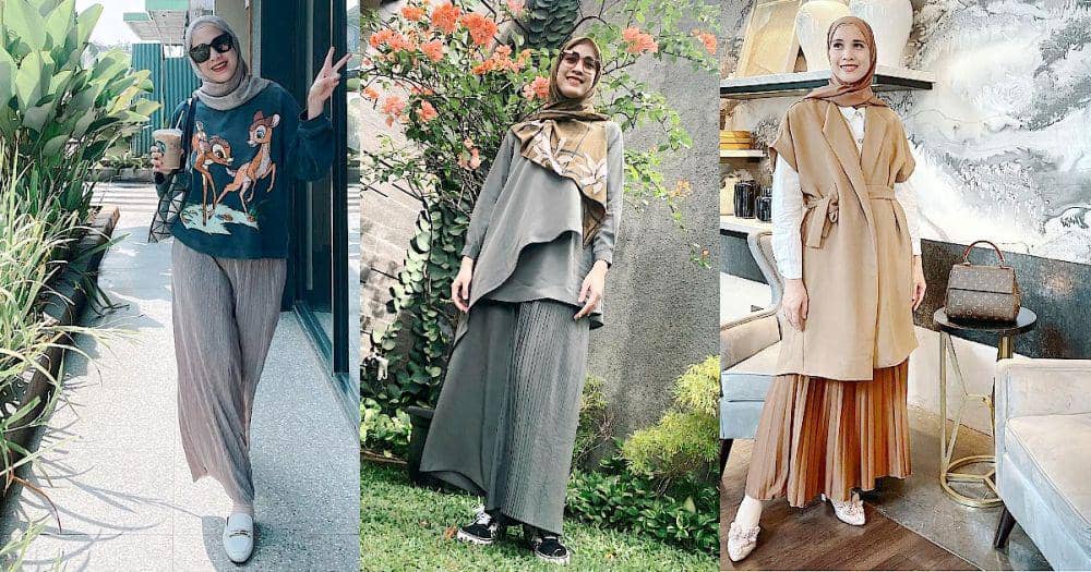 9 Padu Padan 'Outfit Earth Tone' ala Fanny Fabriana, Kalem Bikin Adem