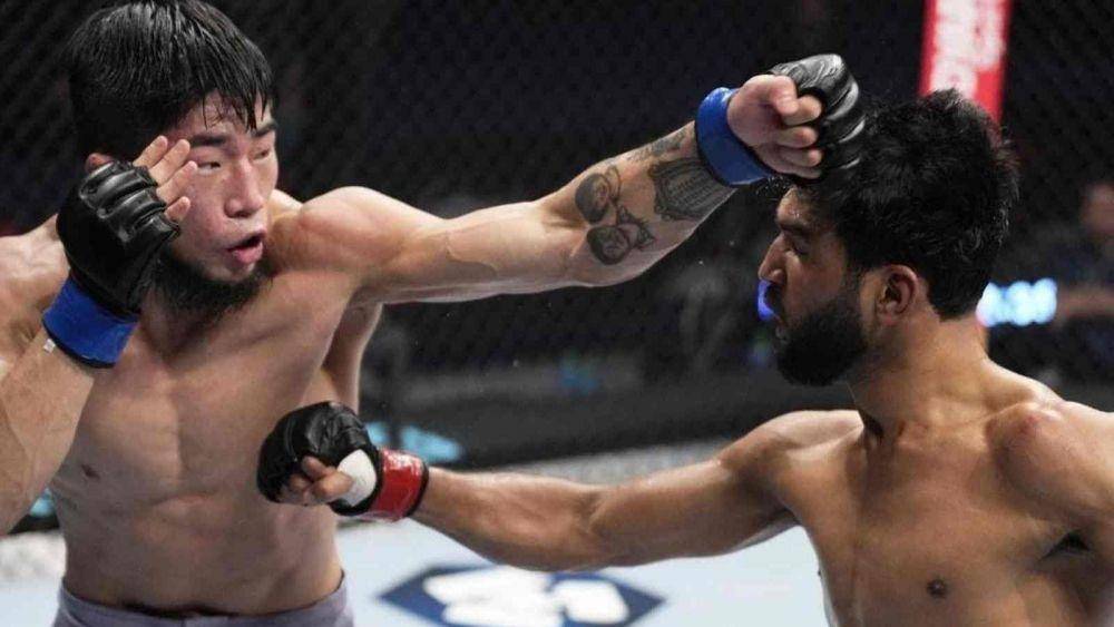 Anshul Jubli saat melawan Kyung Pyo Kim. (moyens.net)
