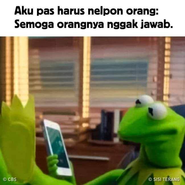 meme anak introvert (facebook.com/kerajinan 5 menit)