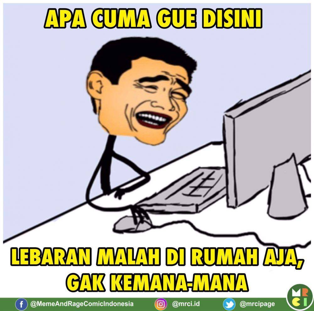 meme anak introvert (facebook.com/MemeAndRageComicIndonesia)