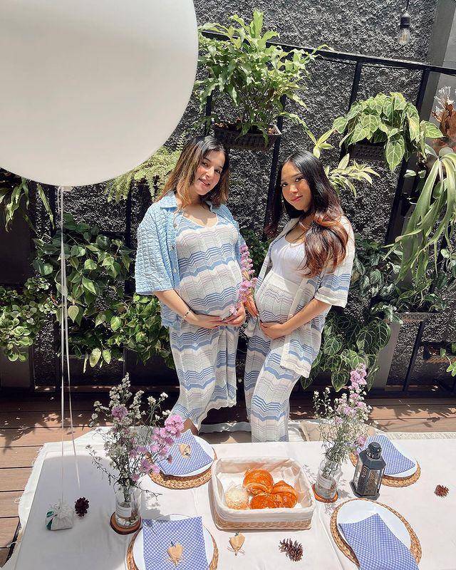 Momen baby shower Tasya Farasya (instagram.com/rebeccaasay)