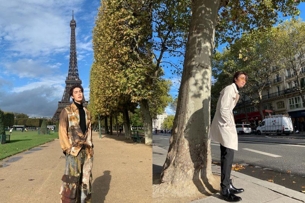 10 Potret Dew Jirawat di Paris, Tak Kalah dengan Supermodel