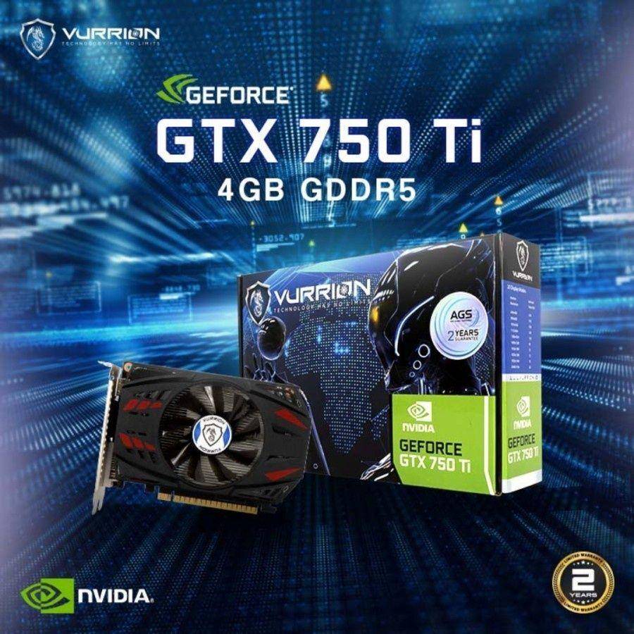 Vurrion GTX 750 Ti 4 GB GDDR5 (asiaglobalsuksesindo.co.id)