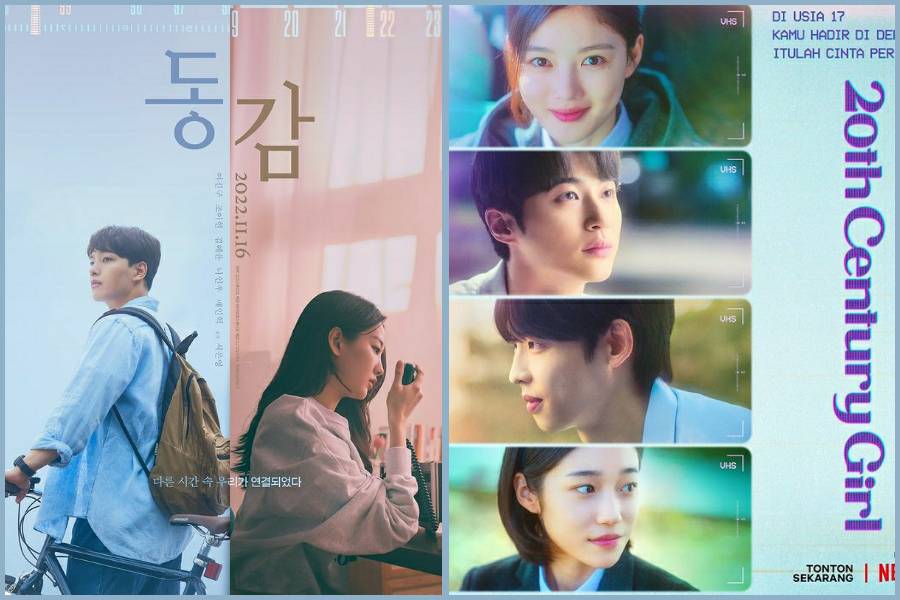 poster Ditto dan 20th Century Girl (instagram.com/gogo_studio1 | instagram.com/netflixid)