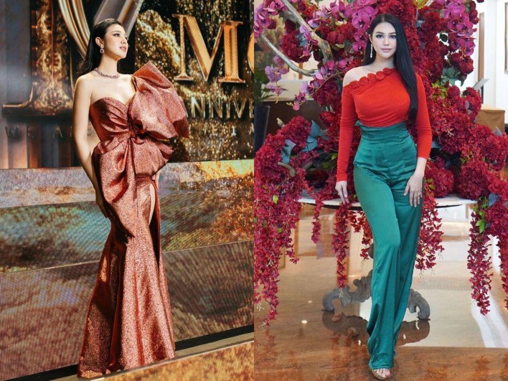 9 Potret Ariska Putri Pertiwi di Ajang Miss Grand International 2022