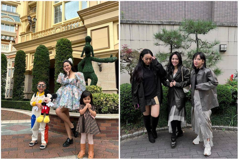 12 Potret Liburan Rachel Vennya ke Jepang, Seru Bareng Anak & Sahabat