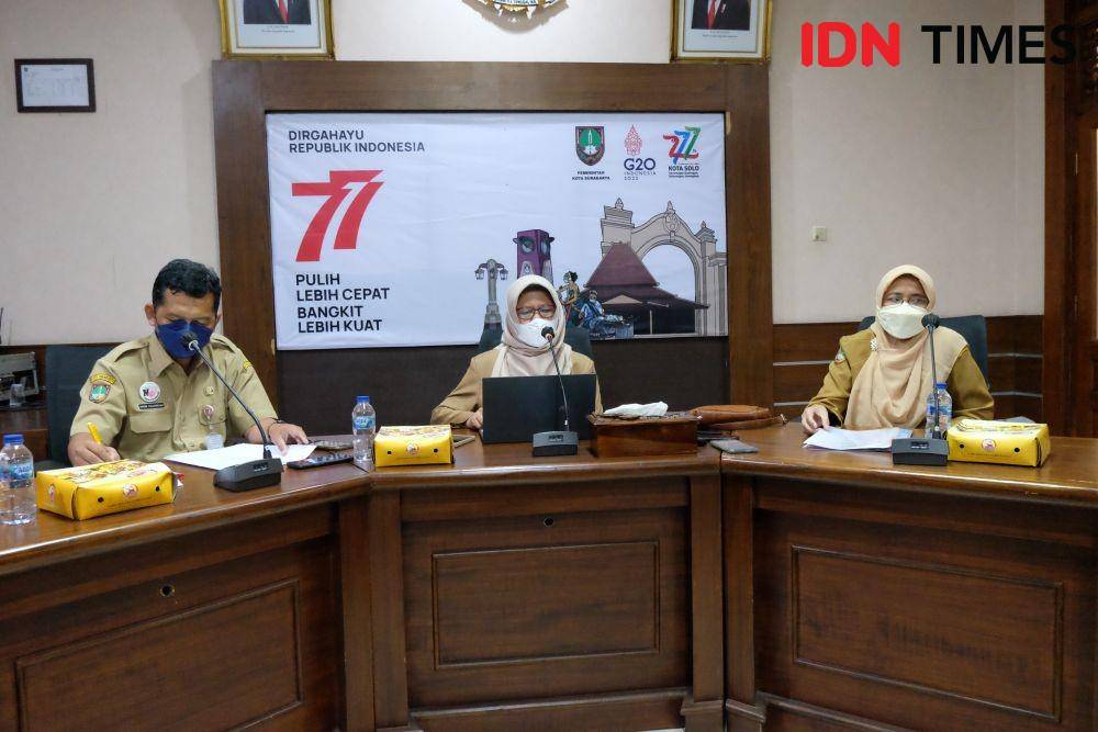 Jumpa pers temuan obat sirop di Solo. (IDN Times/Larasati Rey)