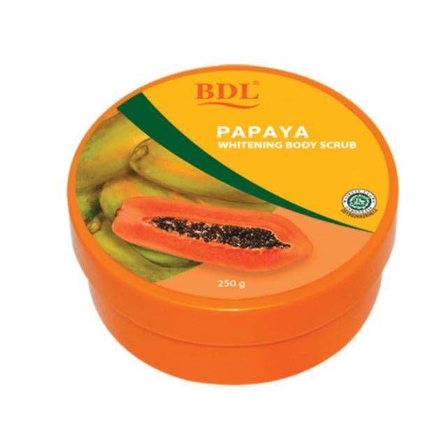 BDL Papaya Brightening Body Scrub (sparindo-mustika.com)