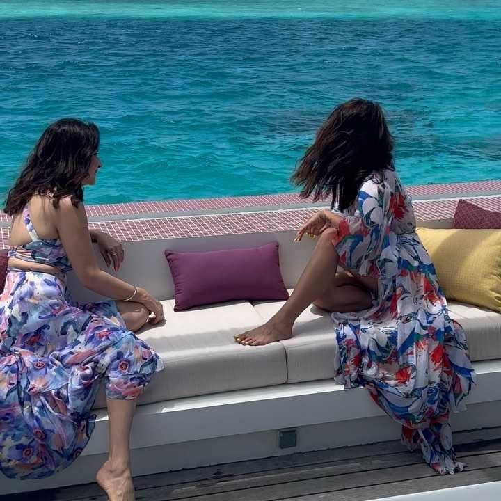 Maheep Kapoor dan Seema (instagram.com/seemakiransajdeh)