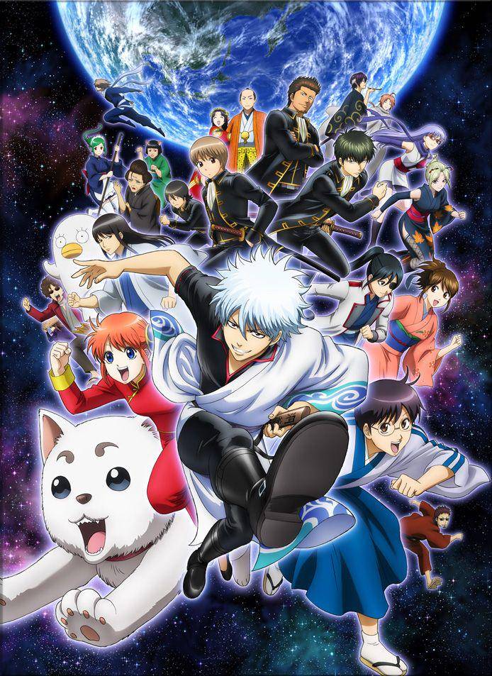 poster Gintama season 4 (Bandai Namco Pictures/Gintama)