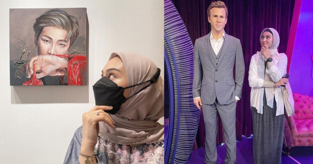 9 Potret Zee Zee Shahab Berkunjung ke Museum Madame Tussauds, Amerika