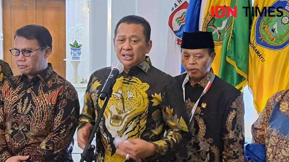 Ketua MPR RI, Bambang Soesatyo (IDN Times/Azzis Zulkhairil)