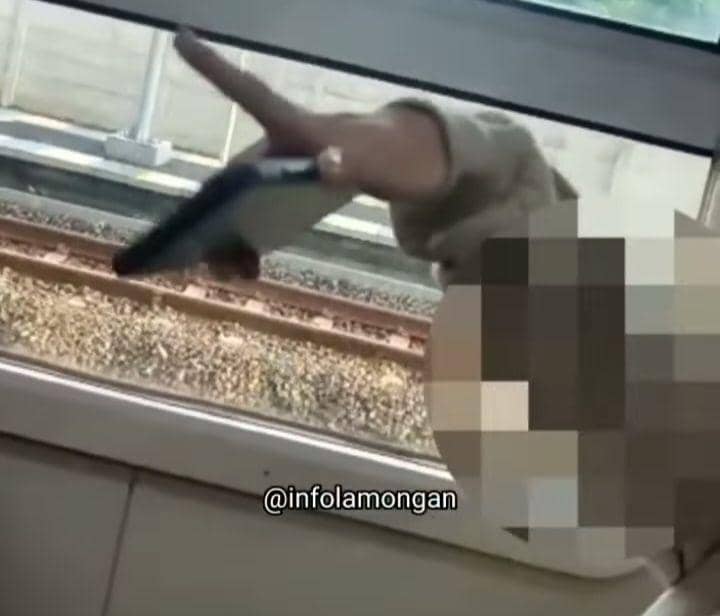 Viral Warga Keluhkan 'Joki Tas' di Kereta Lamongan-Surabaya