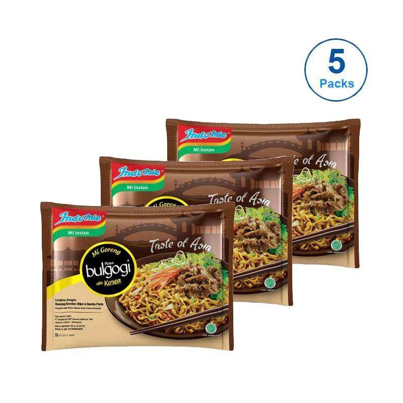 Indomie Mie Goreng Instan Rasa Bulgogi Korea (blibli.com/Culinary Official Store by Blibli)