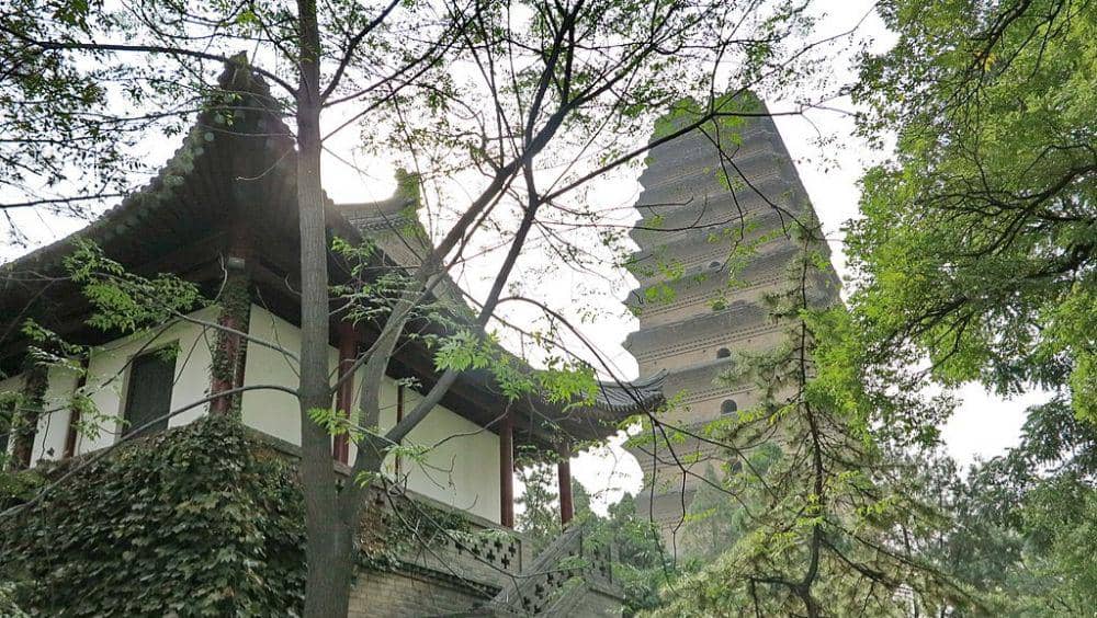 Pagoda Angsa Liar Kecil, Xi'an (commons.wikimedia.org/Nyx Ning)