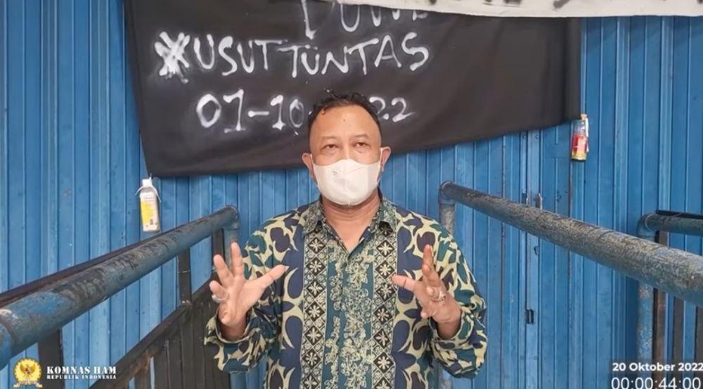 Komnas HAM: Sebagian CCTV di Kanjuruhan Tak Utuh karena Isu Teknis