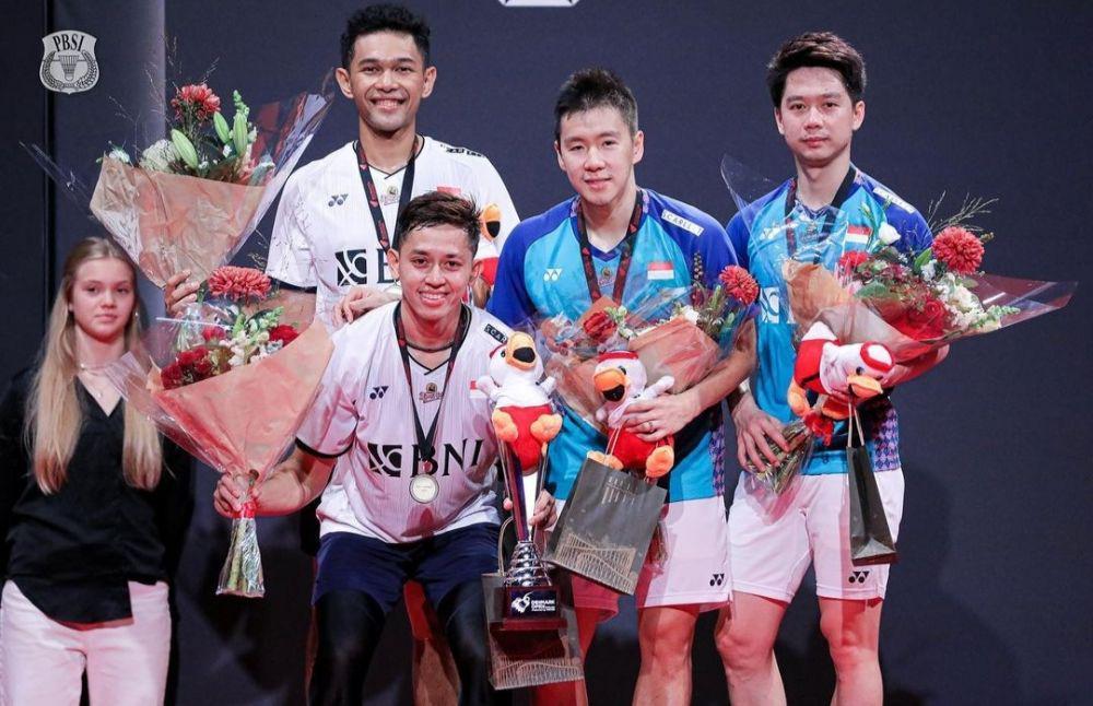 5 Momen All-Indonesia Final Ganda Putra di Turnamen Tahun 2022