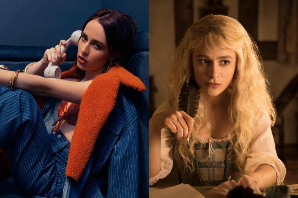 Sophia Anne Caruso dan perannya dalam film The School for Good and Evil (instagram.com/sophieannecaruso | dok. Netflix/The School for Good and Evil)