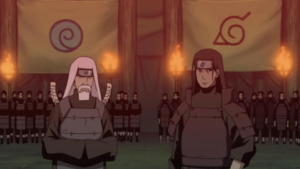 aliansi Uzushiogakure dan Konohagakure (dok. Pierrot/Naruto: Shippuden)
