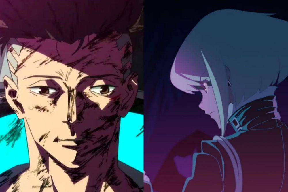 David Martinez dari Cyberpunk: Edgerunners dan Lio Fotia dari Promare (dok. Studio Trigger/Cyberpunk: Edgerunners | dok. Studio Trigger/Promare)