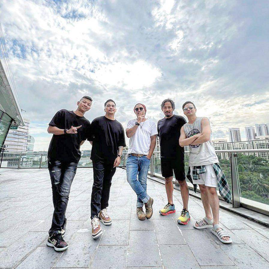 potret anggota band Ungu (instagram.com/makki_parikesit)