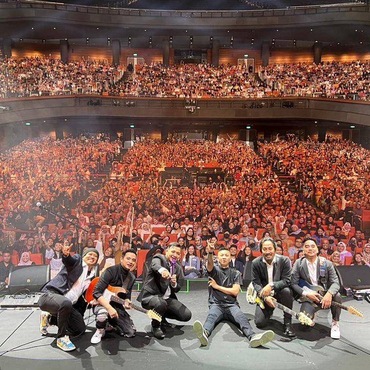 potret anggota band Ungu (instagram.com/makki_parikesit)