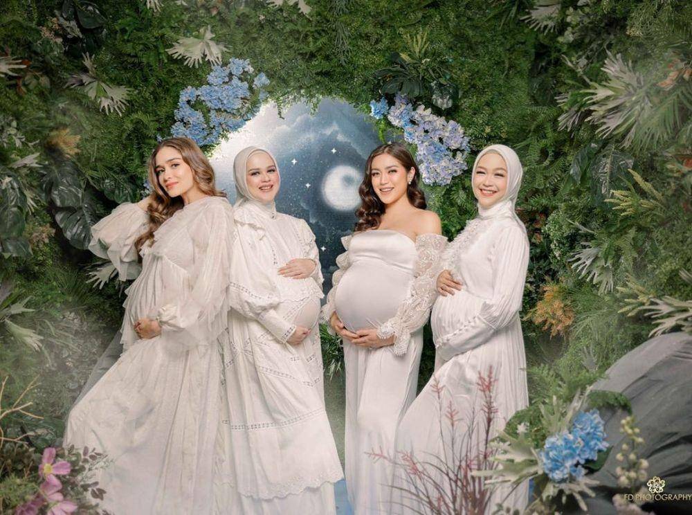 Ilustrasi maternity photo. (FD Photography via Instagram.com/riaricis1795)