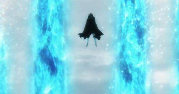 Yhwach dan pilar api reishi ( Dok. Pierrot / Bleach )