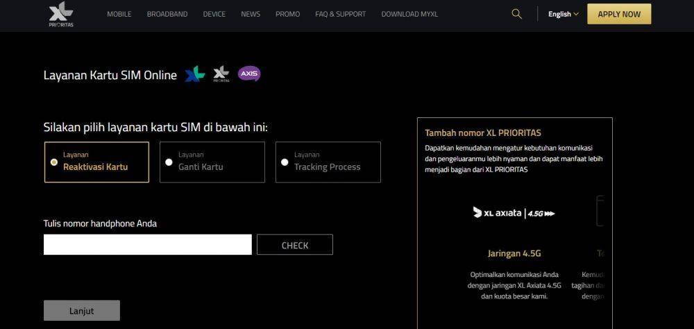 ilustrasi tangkapan layar situs XL (IDN Times/Laili Zain)