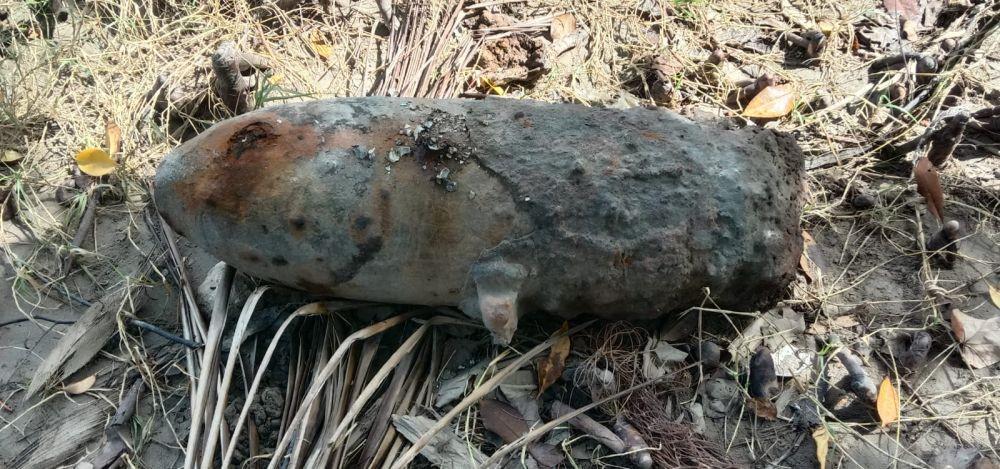 Warga Mimika Temukan Benda Diduga  Bahan Peledak Peninggalan PD II