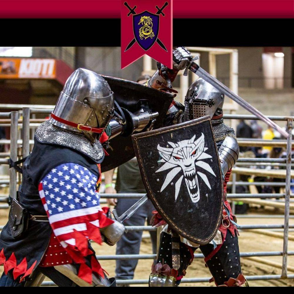 ilustrasi pertarungan knight fight (instagram.com/battle_of_the_nations)