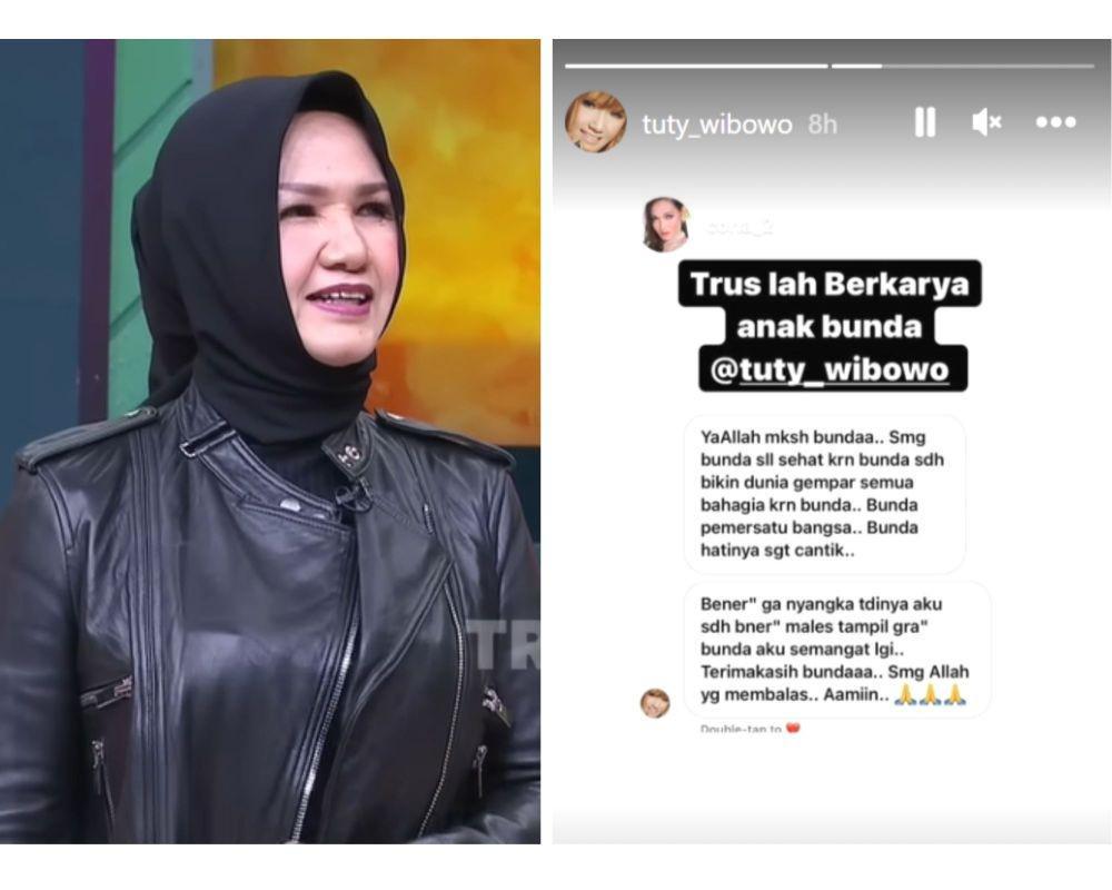 10 Potret Tuty Wibowo Penyanyi Lagu No Comment, Kesayangan Bunda Corla