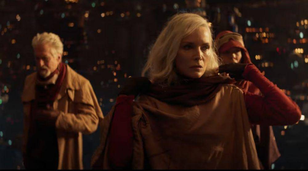 Michael Douglas dan Michelle Pfeiffer dalam film Ant-Man and the Wasp: Quantumania. (dok. Marvel Studios/Ant-Man and the Wasp: Quantumania)