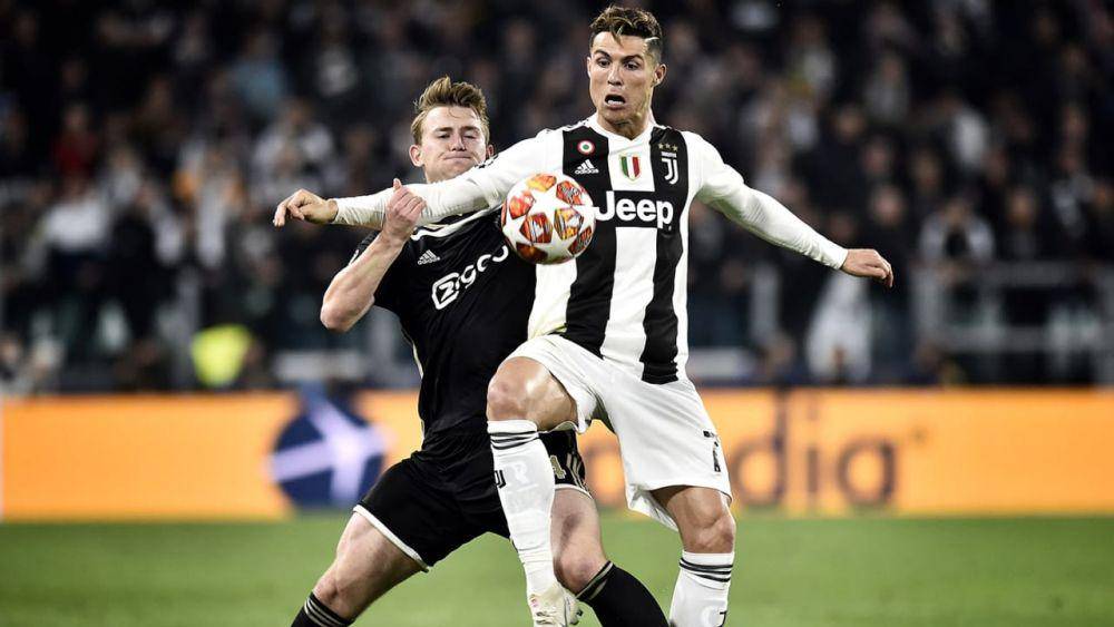 Juventus melawan Ajax Amsterdam di perempat final Liga Champions 2018/2019. (juventus.com)