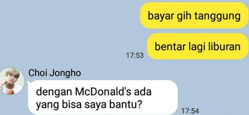 chat bendahara nagih uang kas (twitter.com/ateemzmfs)