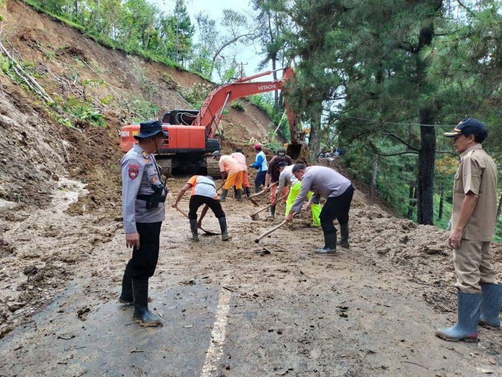 5 Bencana Tanah Longsor di Jatim Sepekan Terakhir