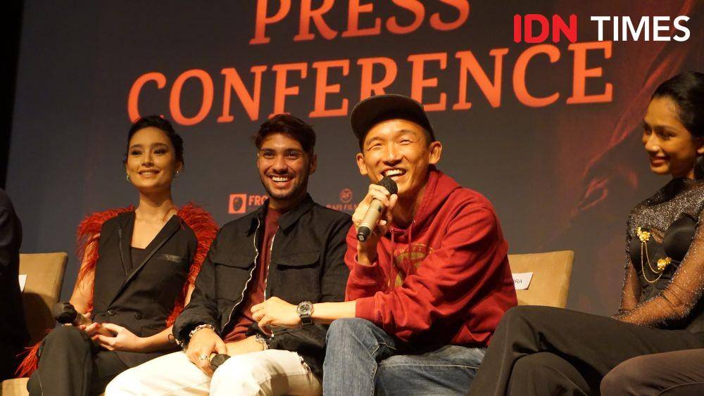 potret sutradara William Chandra di konferensi pers film Perempuan Bergaun Merah pada Rabu (26/10/2022) (Dok. IDN Times/Elizabeth Chiquita)