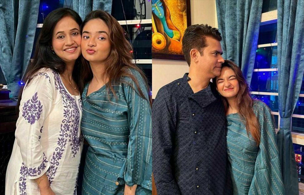 9 Potret Perayaan Diwali Anushka Sen, Memukau seperti Biasa