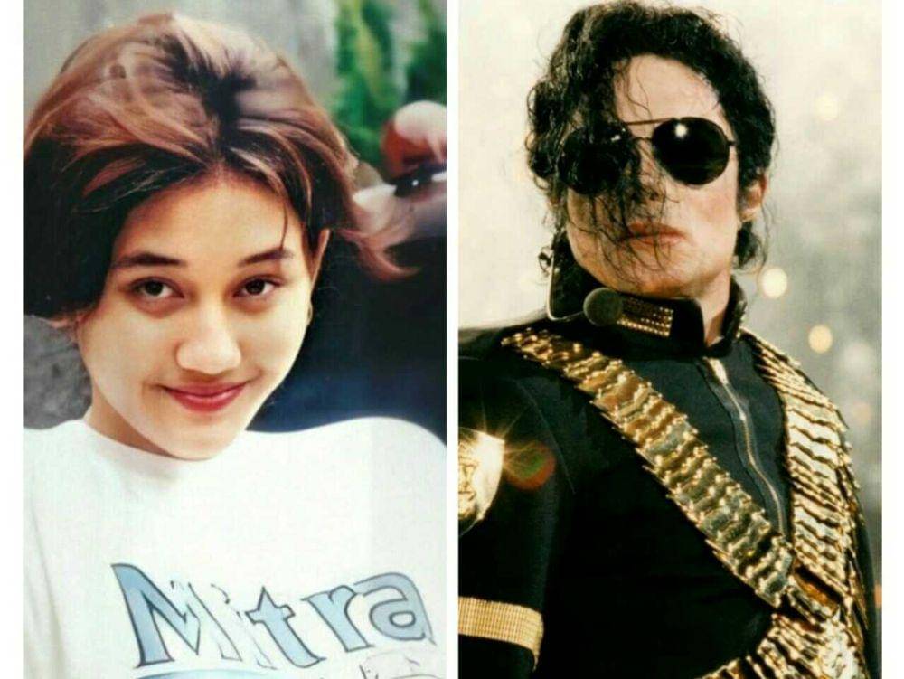 Potret Nike Ardilla dan Michael Jackson (instagram.com/nikeardillaofficial | Dok. Scmp)