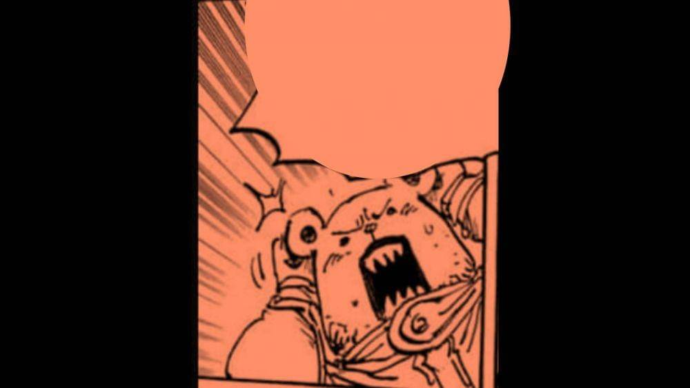 Pendengaran Bepo mengantisipasi Van Augur. (Dok. Shueisha/One Piece)