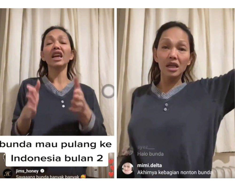Bunda Corla (instagram.com/Corla_2 via TikTok.com/mariketawa_bersama)