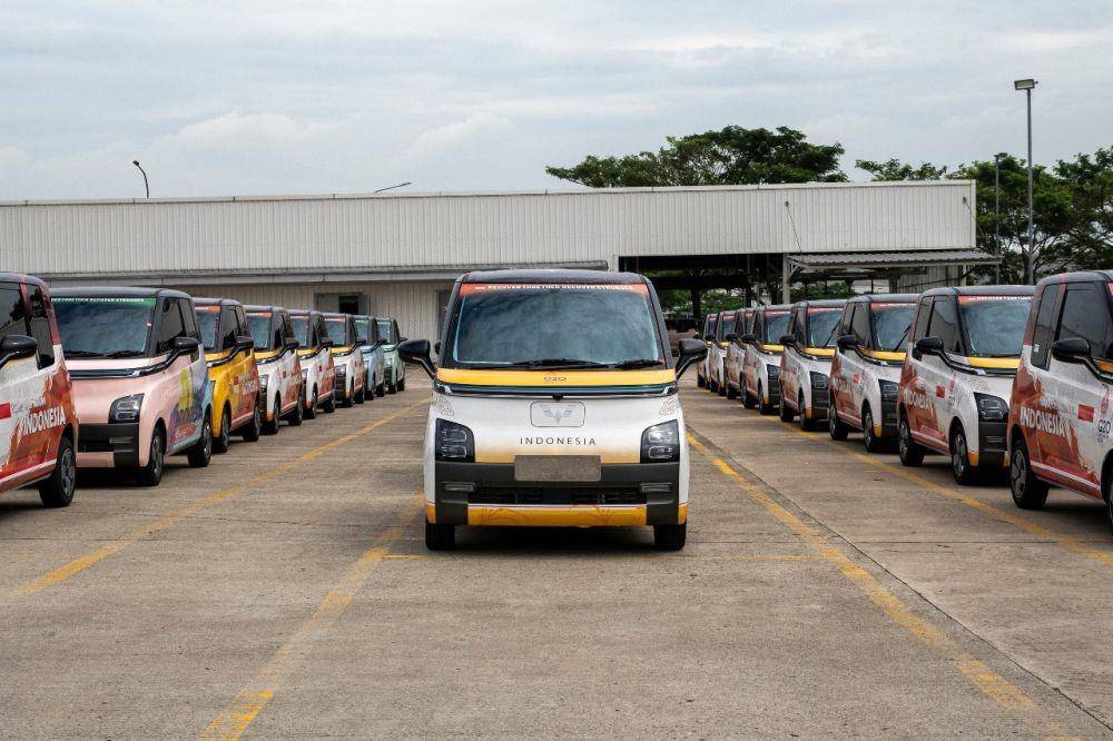 Wuling Air ev untuk KTT G20 punya livery khusus (dok. Wuling)