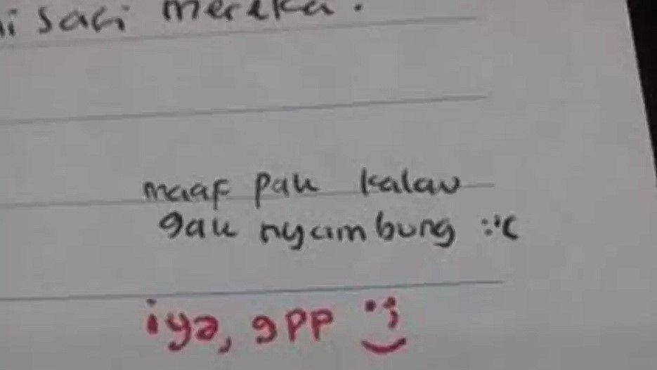 jawaban kocak siswa (instagram.com/recehtapiviral)