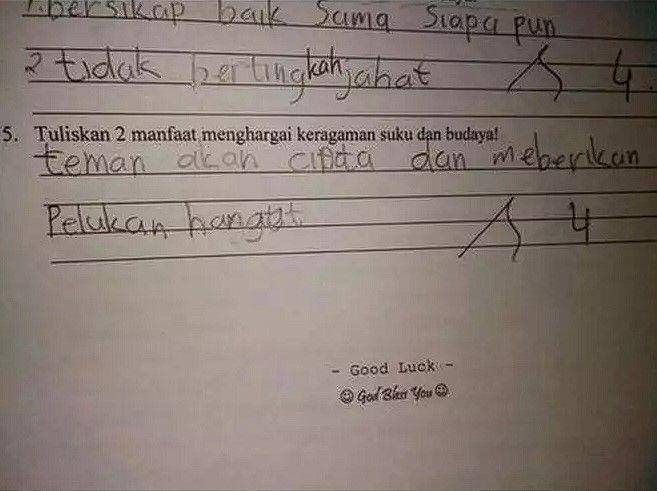jawaban kocak siswa (instagram.com/sukijan.id)