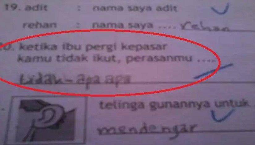 jawaban kocak siswa (twitter.com/askrlfess)