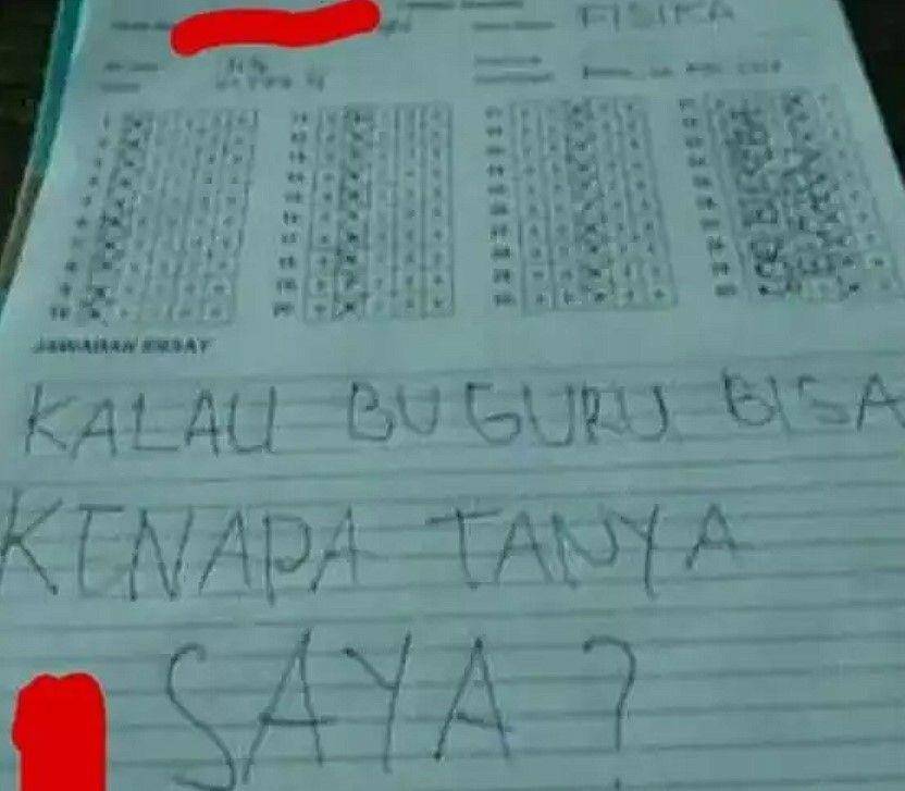 jawaban kocak siswa (instagram.com/mrci.id)