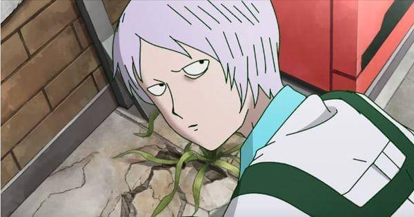 Minegishi, esper tipe chlorokinesis (  Dok. Bones / Mob Psycho 100 III )