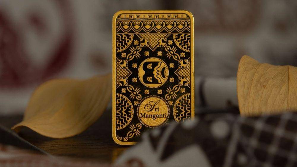 PT Aneka Tambang Tbk melalui Unit Bisnis Pengolahan dan Pemurnian (UBPP) Logam Mulia meluncurkan produk perhiasan dan emas batangan Batik Indonesia Seri III. (Dok. Antam)