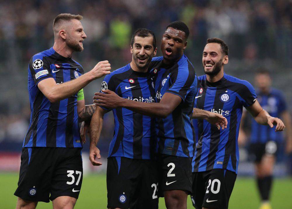 selebrasi gol pemain Inter Milan (twitter.com/Inter_en)